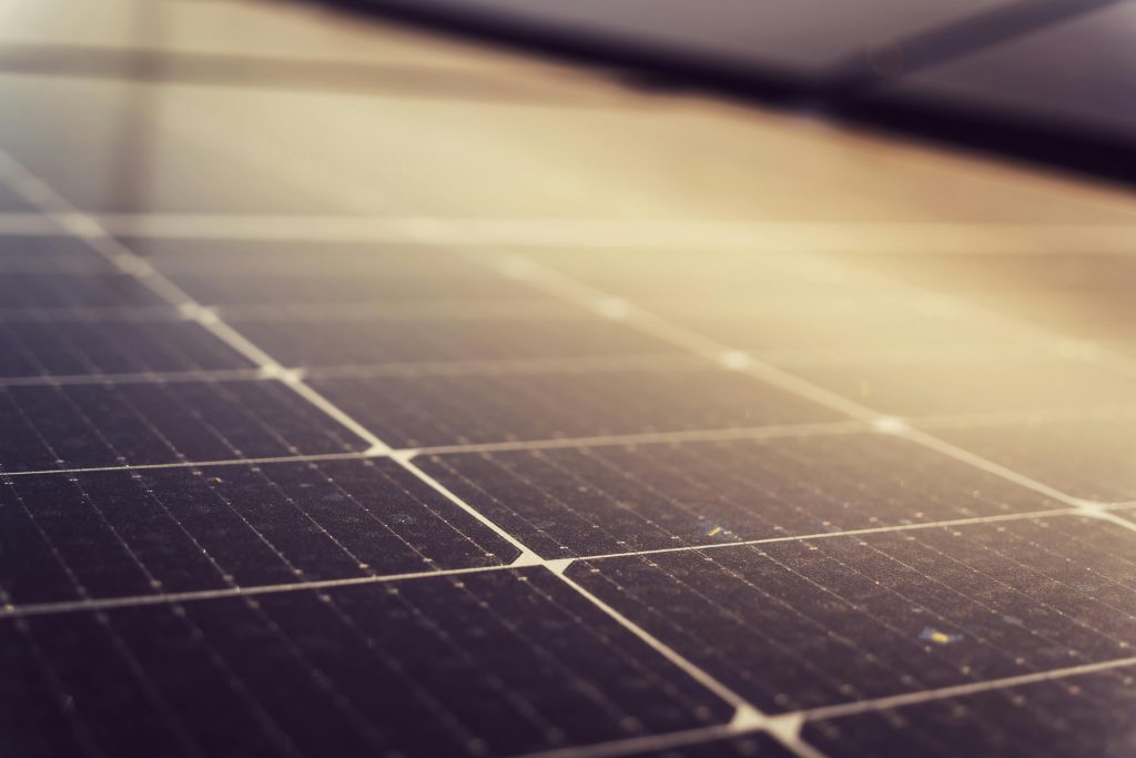 solar cells close up - quality control - solinso